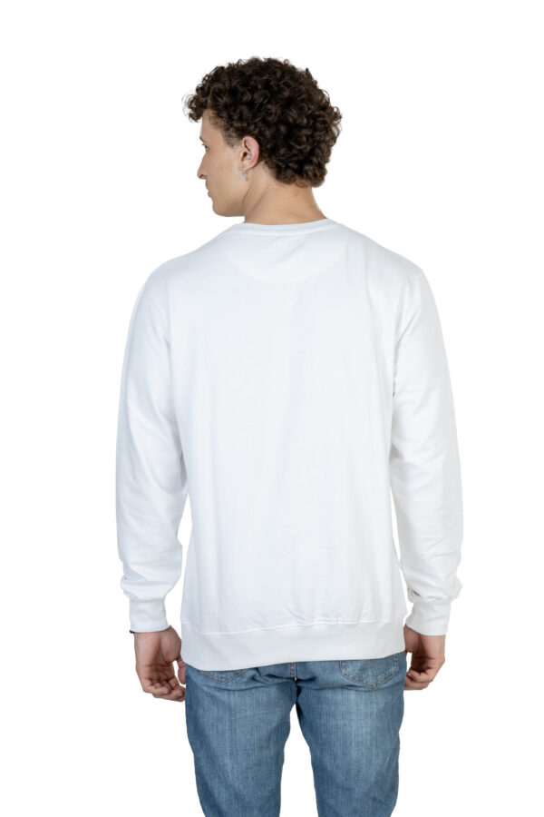 DF Cozy Comfort, Unisex Style 100% Cotton Sweatshirt for All-Day Relaxation - white - Image 6