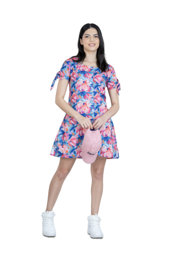 Floral Printed Women Dress - Image 5