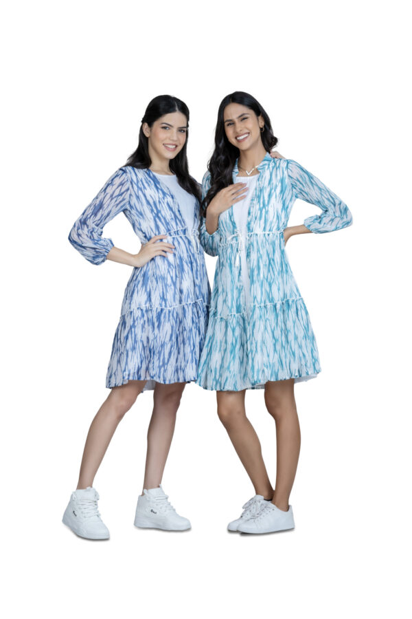 Pack of two women dress - 2 Peach Each - Image 4