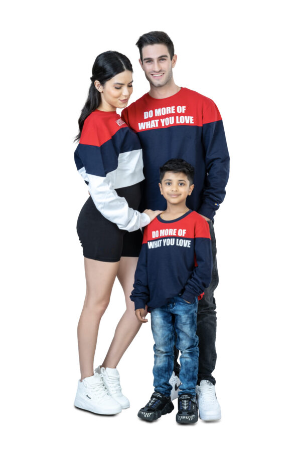Red & Navy Blue Family Matching - Image 4
