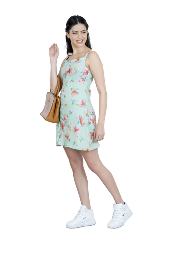 Sea Green Women Dress - Image 6